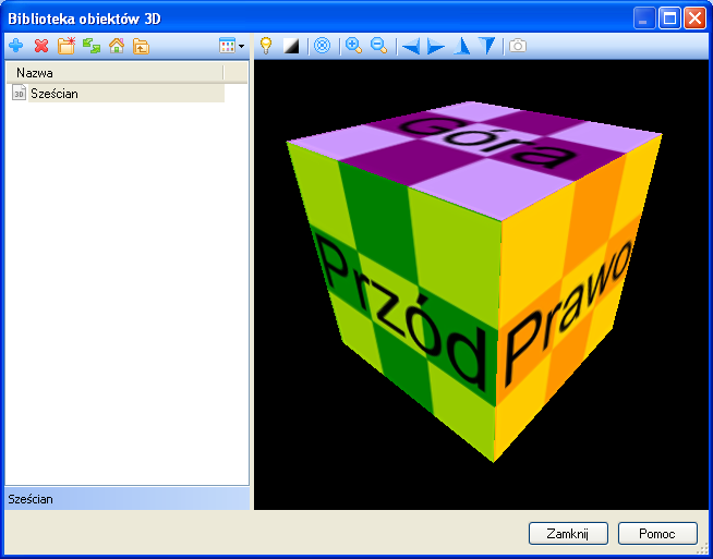 Przykładowy sześcian
